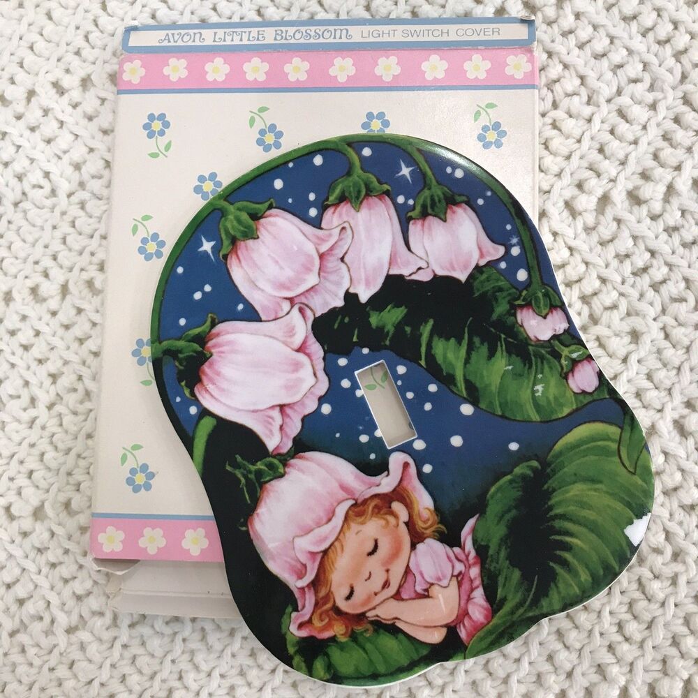 Avon Little Blossom Single Light Switch Plate Cover
